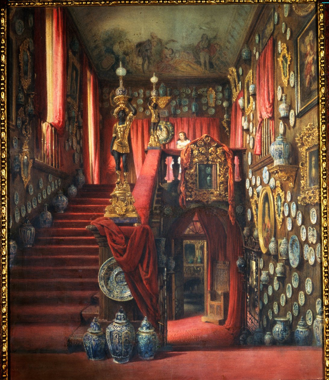 The Stairs of Baron Alexander von Stieglitz's House in Saint Petersburg