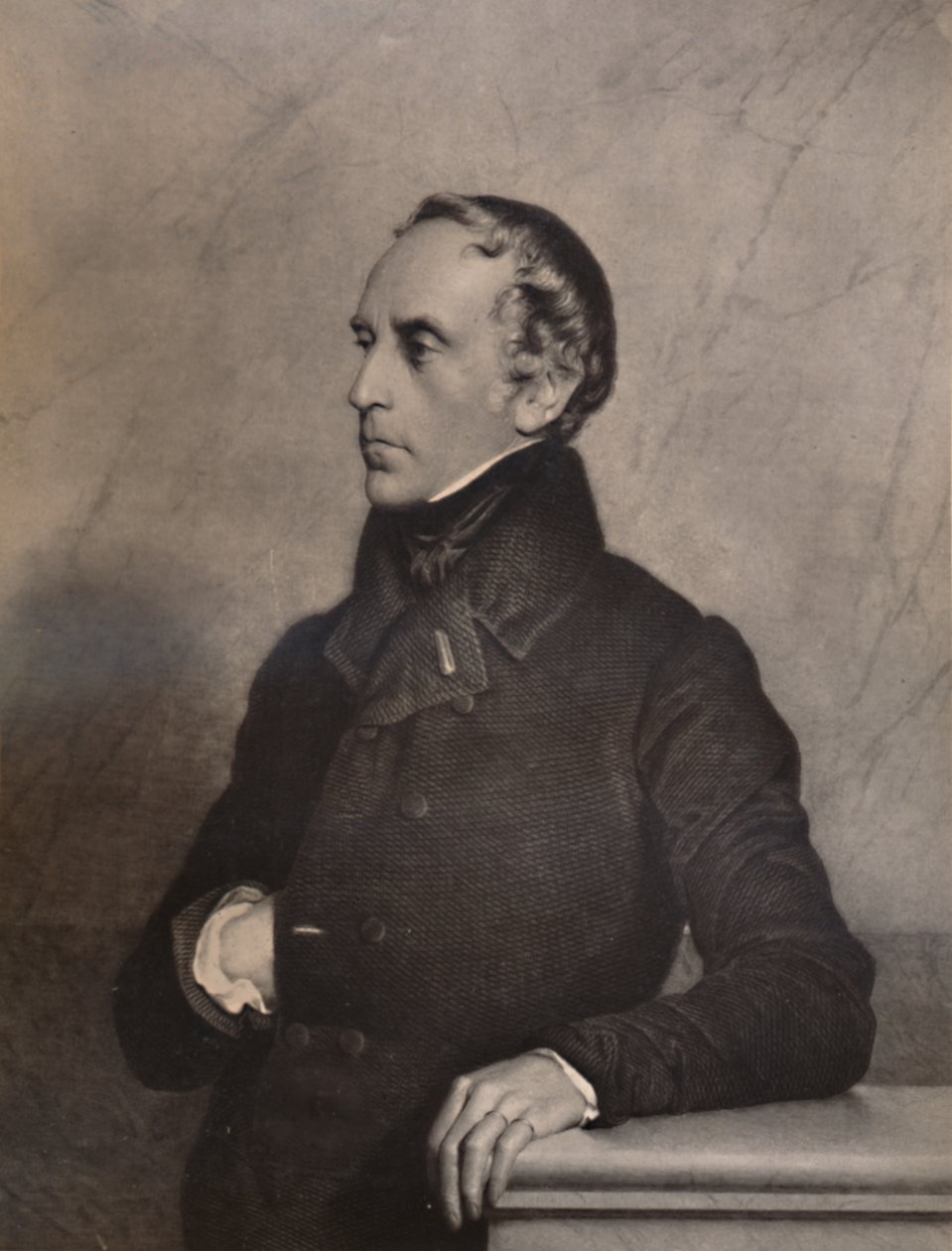 Francois Pierre Guillaume Guizot, French Politician and Historian by Luigi Calamatta