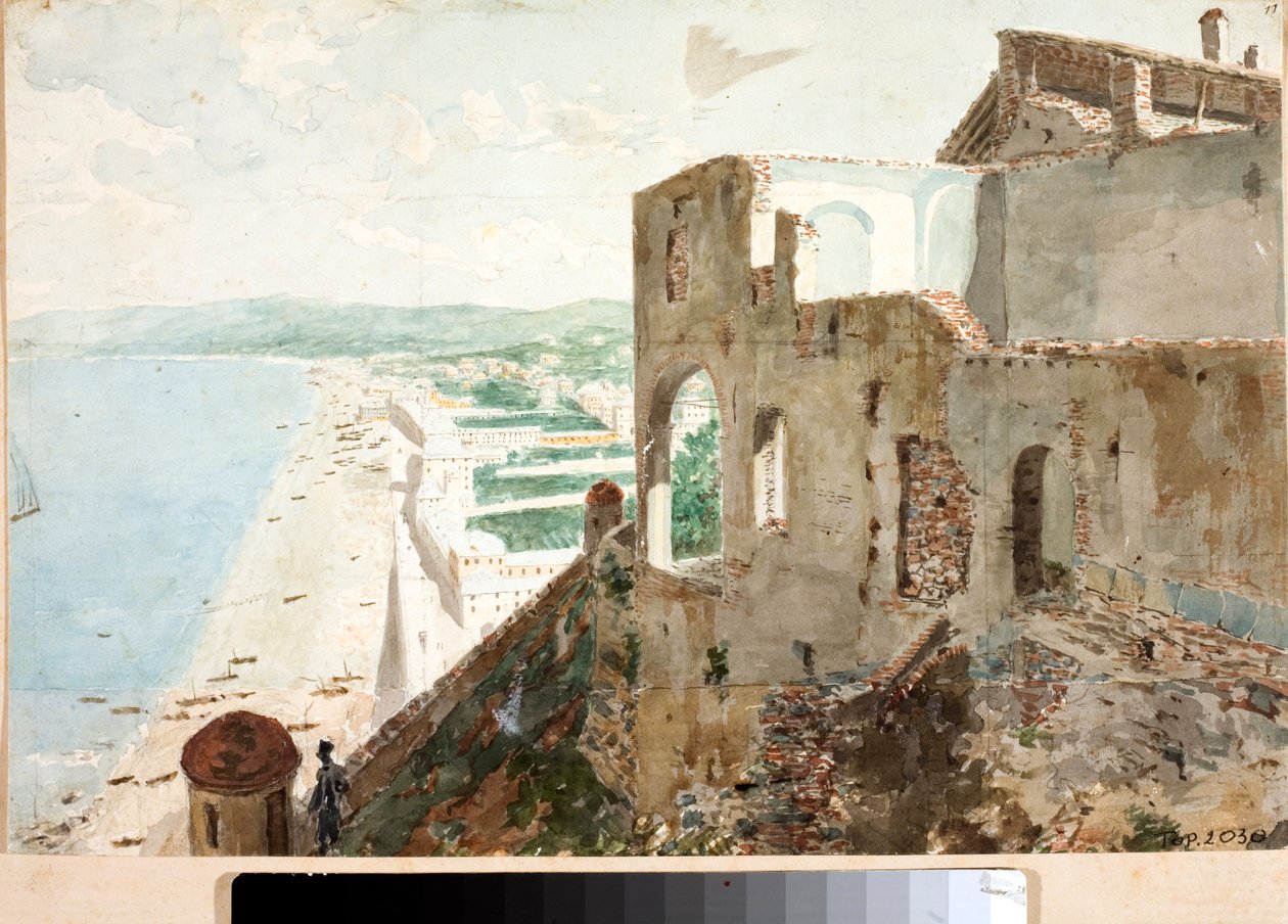 View over the Sampierdarena District in Genoa by Luigi Garibbo