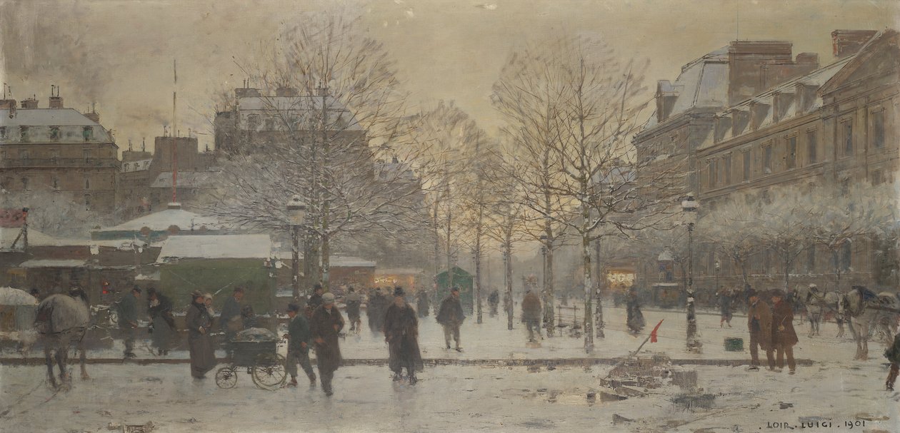 Place de la République by Luigi Loir