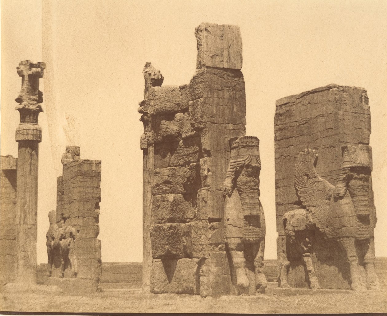 Gate of All Nations, Persepolis, Fars by Luigi Pesce