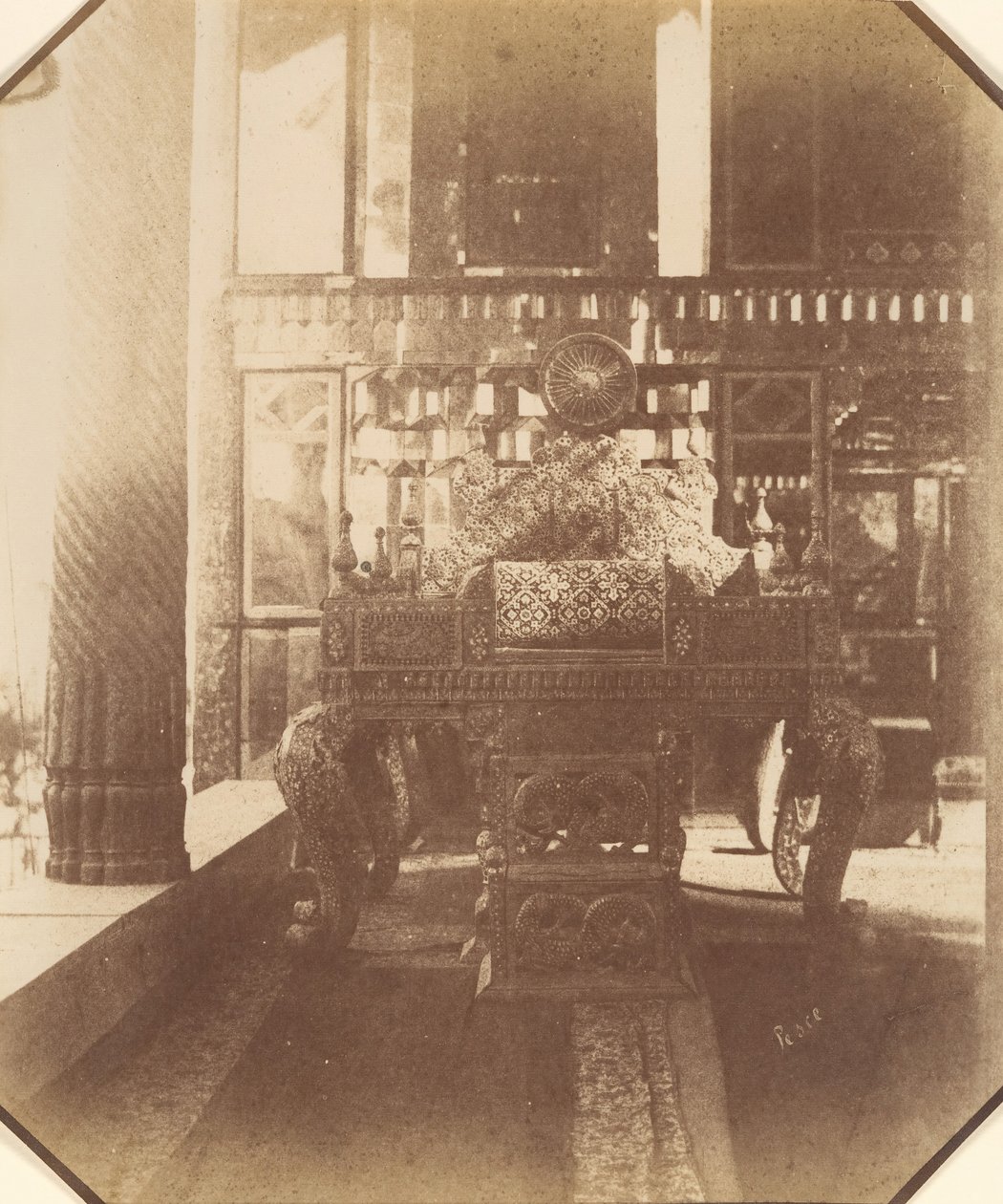 Golestan, The Peacock Throne, Tehran, Iran by Luigi Pesce