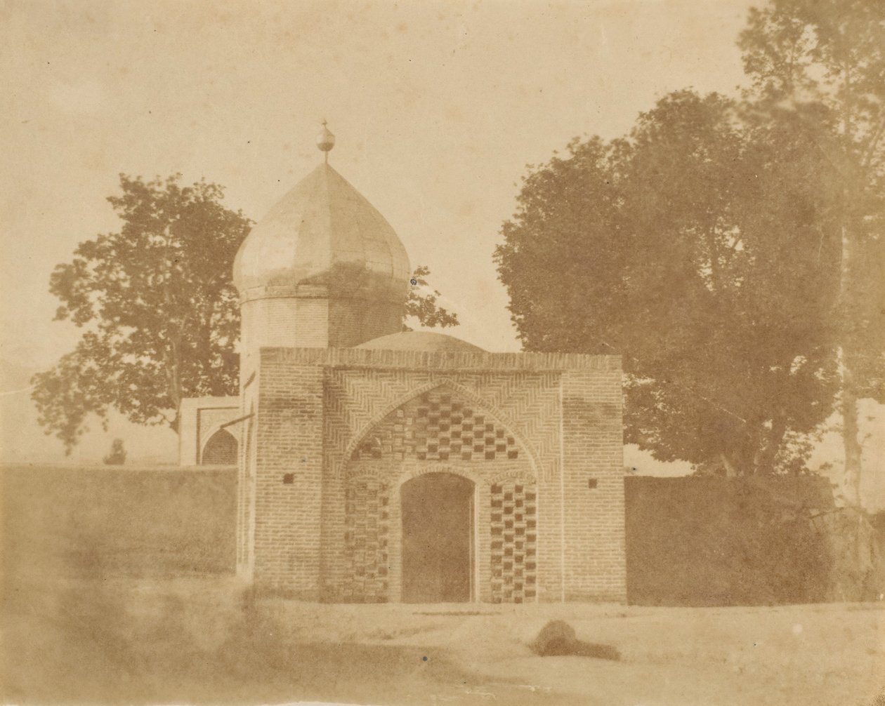 Tomb of the Khan of Khiva at Tehran by Luigi Pesce