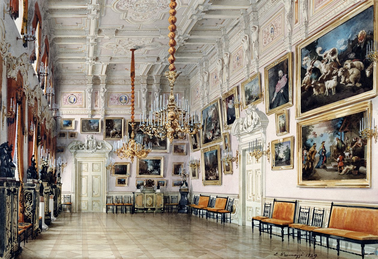 The Dance Hall at Count Bezborodko