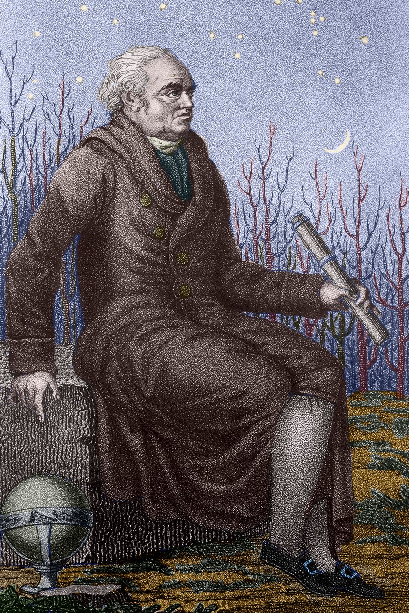 Portrait of Sir Friedrich Wilhelm Herschel by Luigi Rados