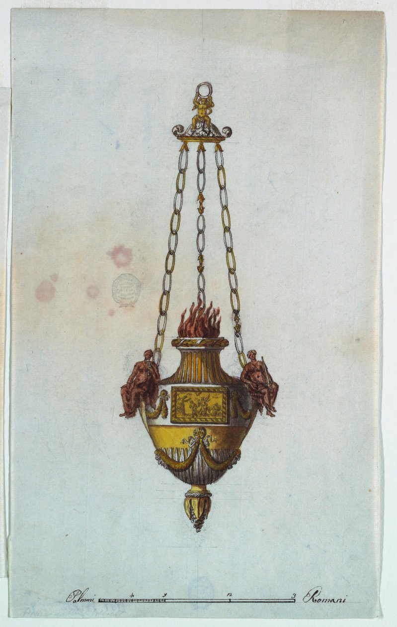 Altar Lamp, 1800–1825 by Luigi Righetti