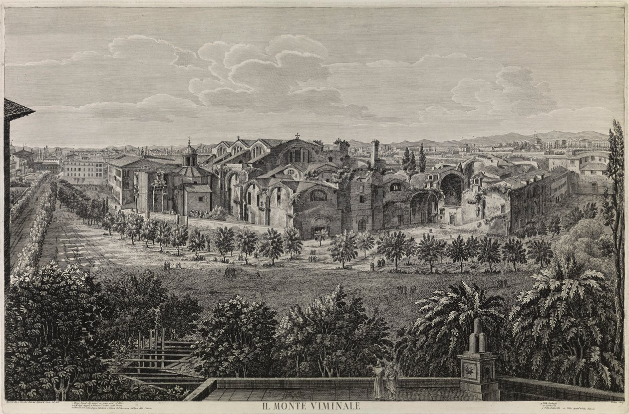 The Viminal Hill by Luigi Rossini