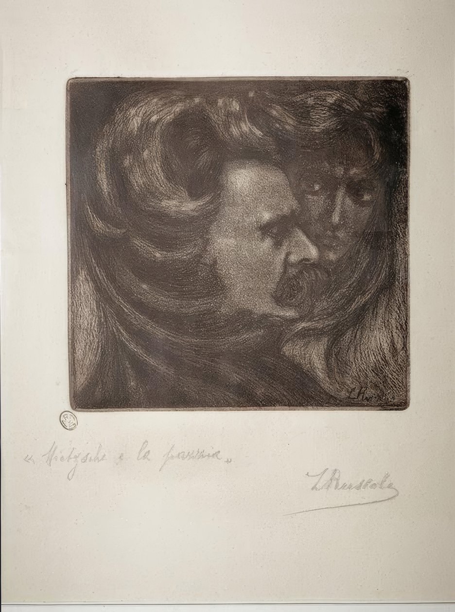Nietzsche and Madness by Luigi Russolo