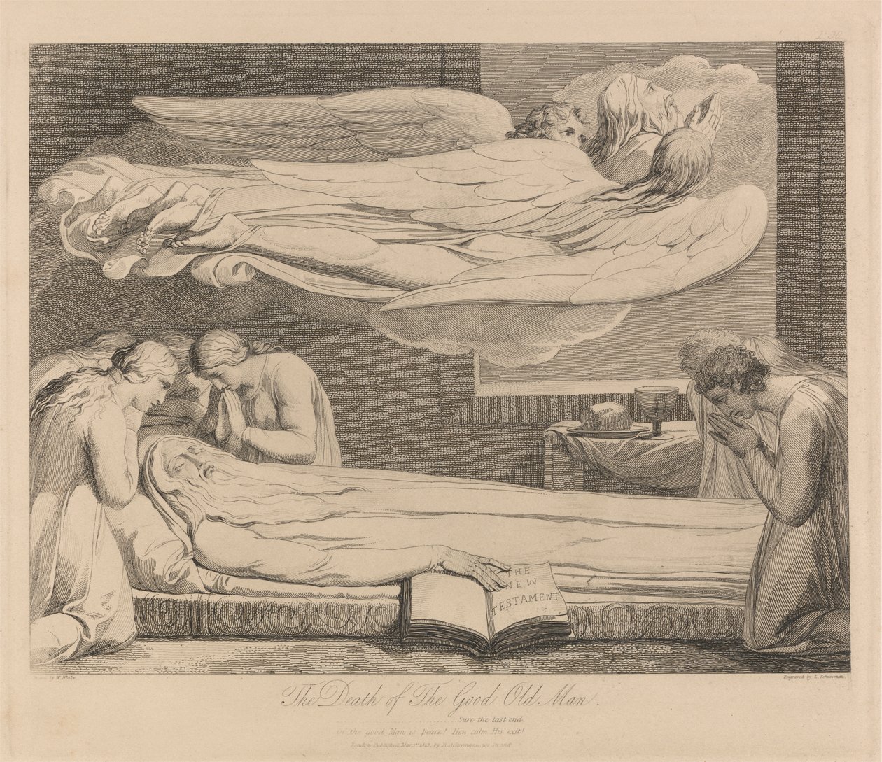The Death of the Good Old Man by Luigi Schiavonetti