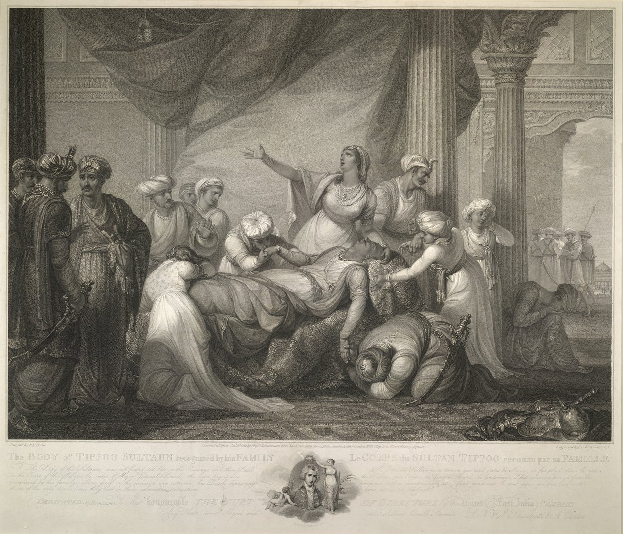 The Body of Tipoo Sultan by Luigi Schiavonetti