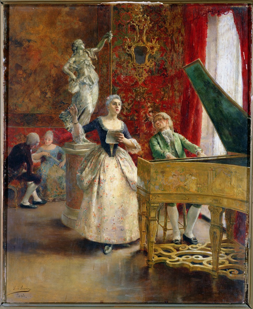 The Concert by Luis Jimenez y Aranda