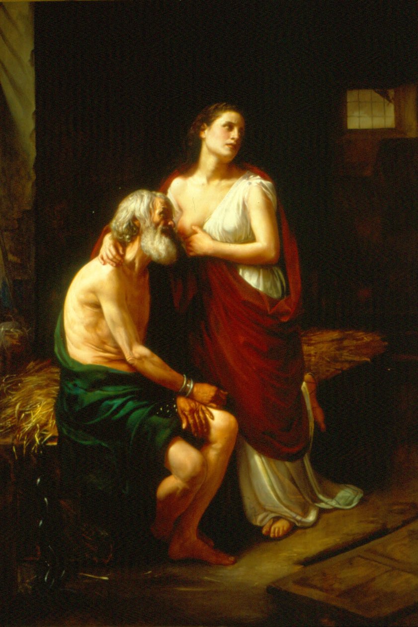 Roman Charity by Luis Monroy