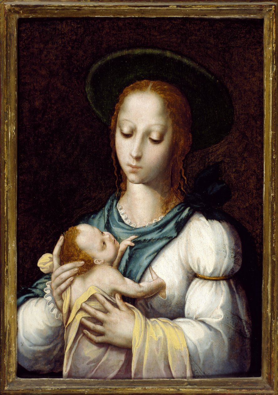 The Virgin and Child by Luis de Morales