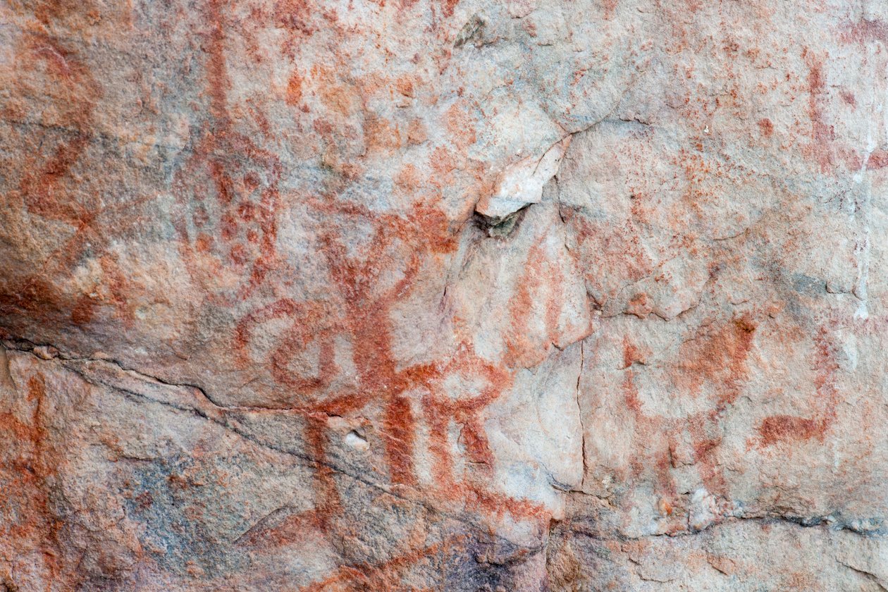 Pictography, Faical, San Ignacio, Cajamarca, Peru, 2015 by Luis Rosendo.
