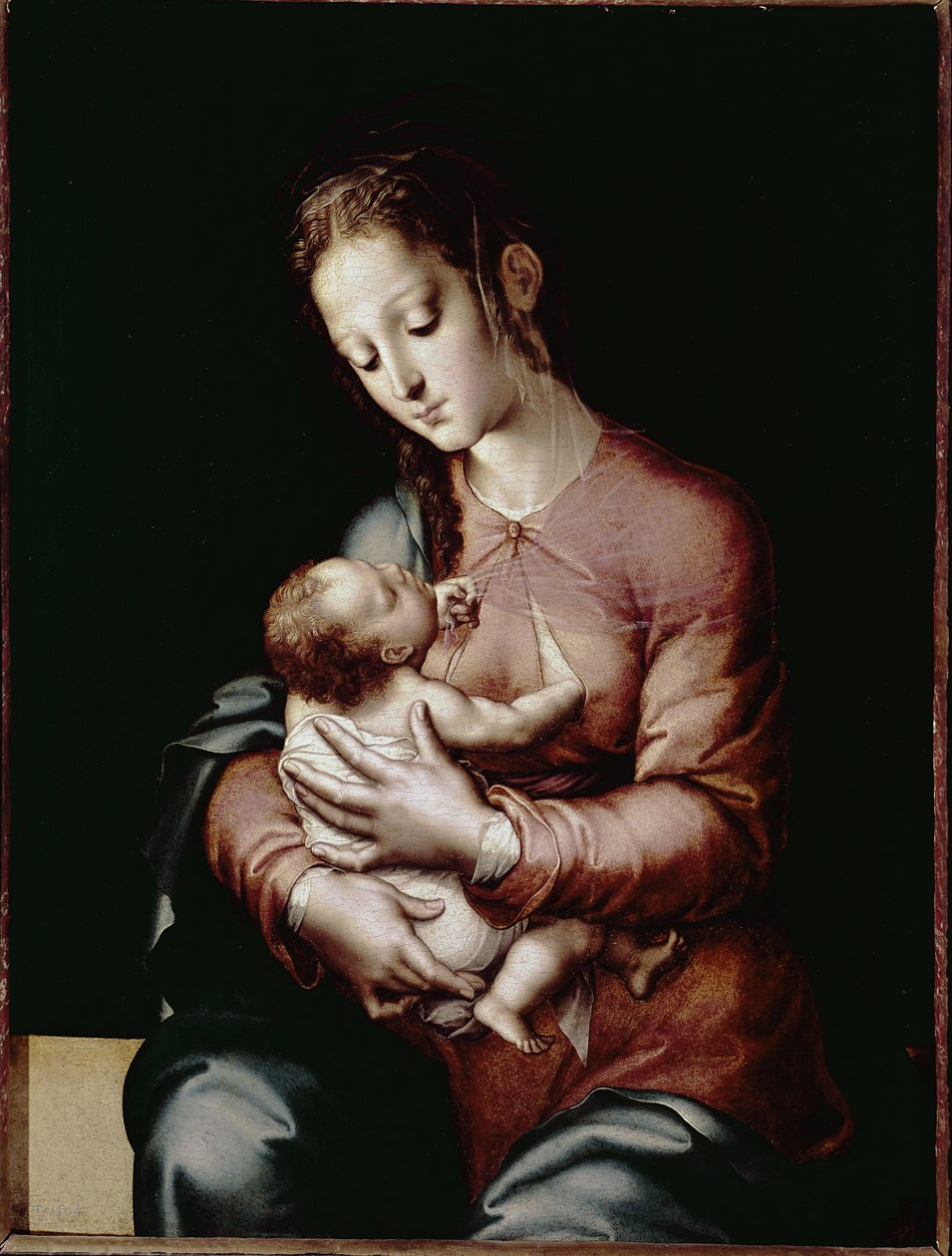 The Virgin and Child by Luis de Morales