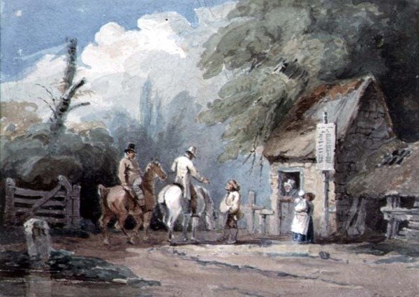 Country Toll-bar by Luke Clennell