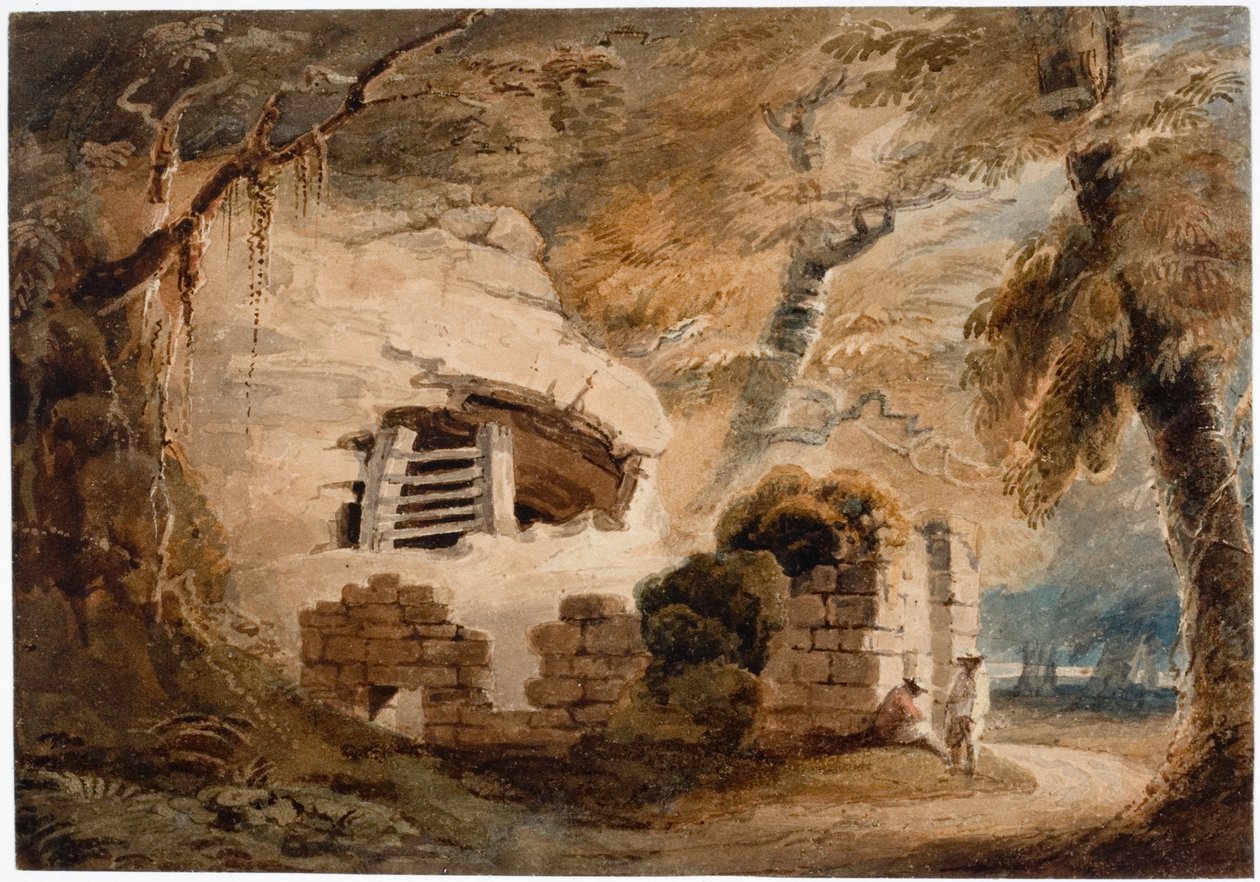 Warkworth Hermitage by Luke Clennell
