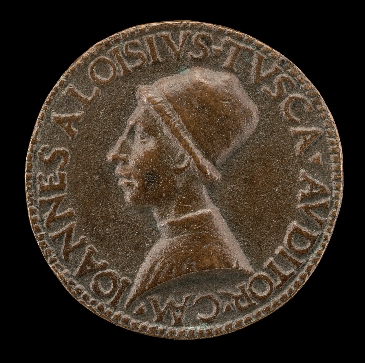 Giovanni Alvise Toscani, Milanese Jurisconsult, Consistorial Advocate (obverse) by Lysippus Junior