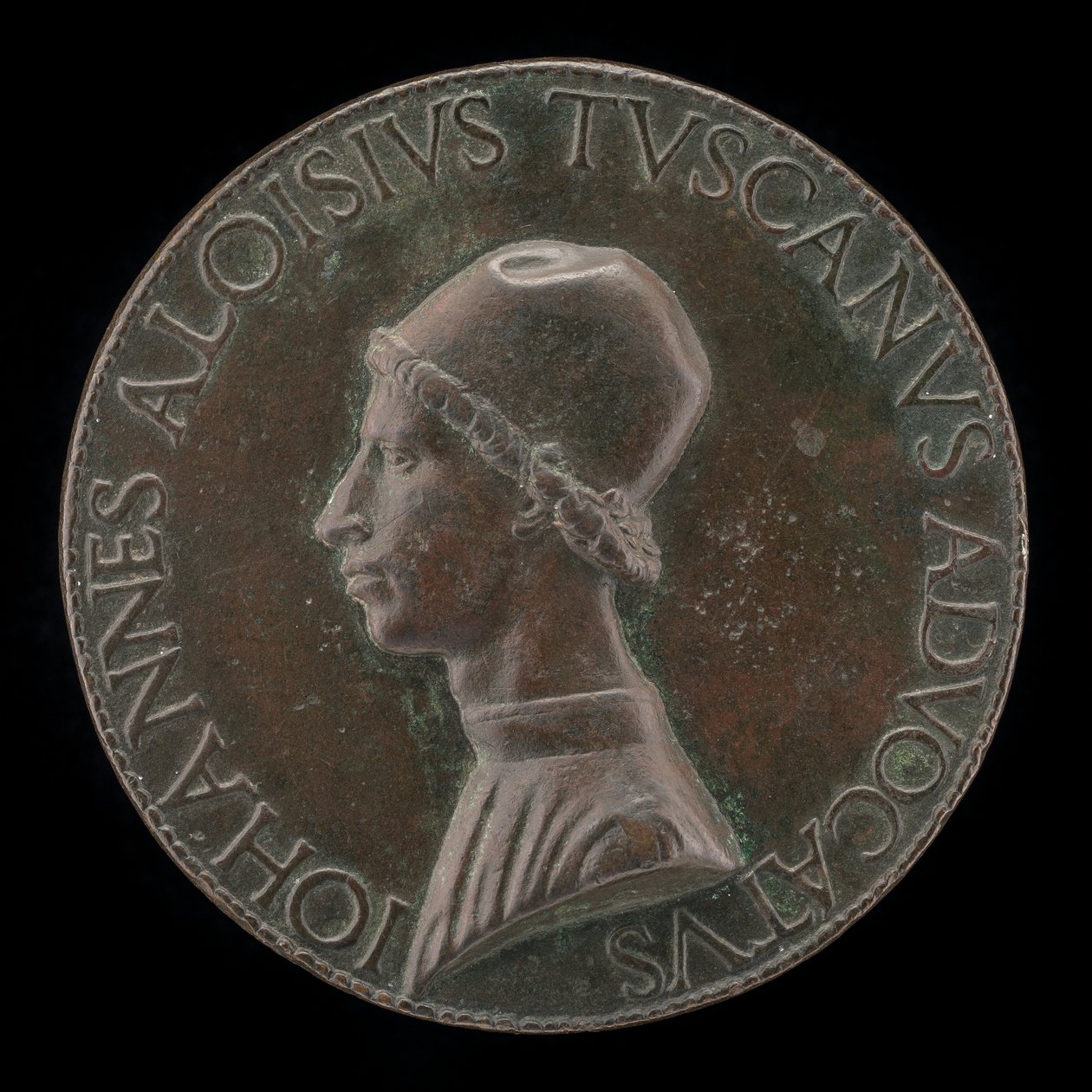 Giovanni Alvise Toscani, c. 1450-1478, Milanese Jurisconsult, Consistorial Advocate [obverse] by Lysippus Junior