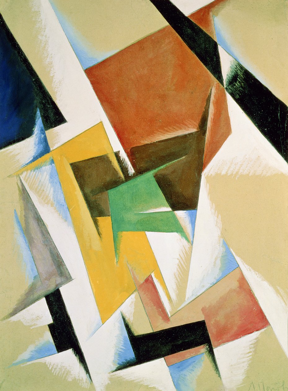Composition, 1921 by Lyubov Sergeevna Popova