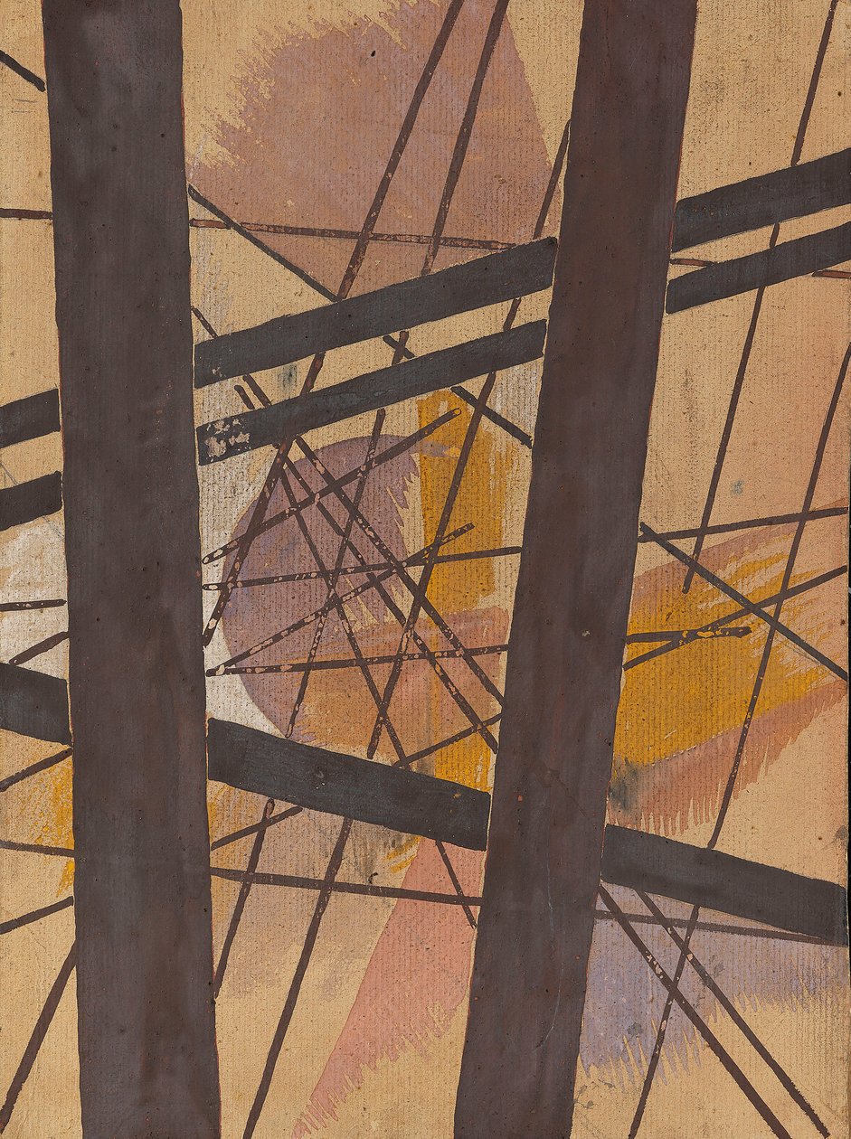 Space Force Composition, 1921-1922 by Lyubov Sergeevna Popova