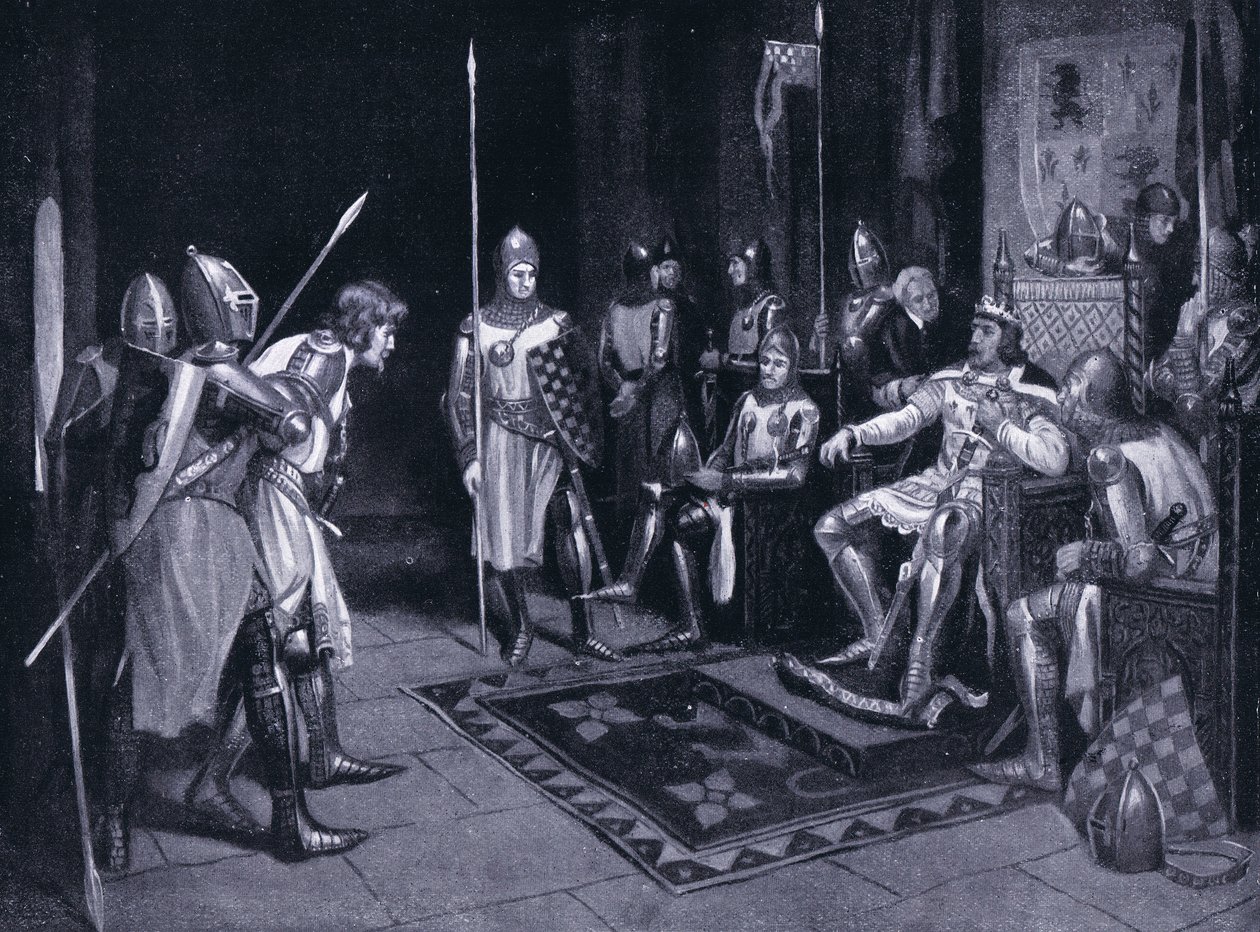 Earl of Lancaster is condemned in his own hall at Pontefract by M. Mackinlay