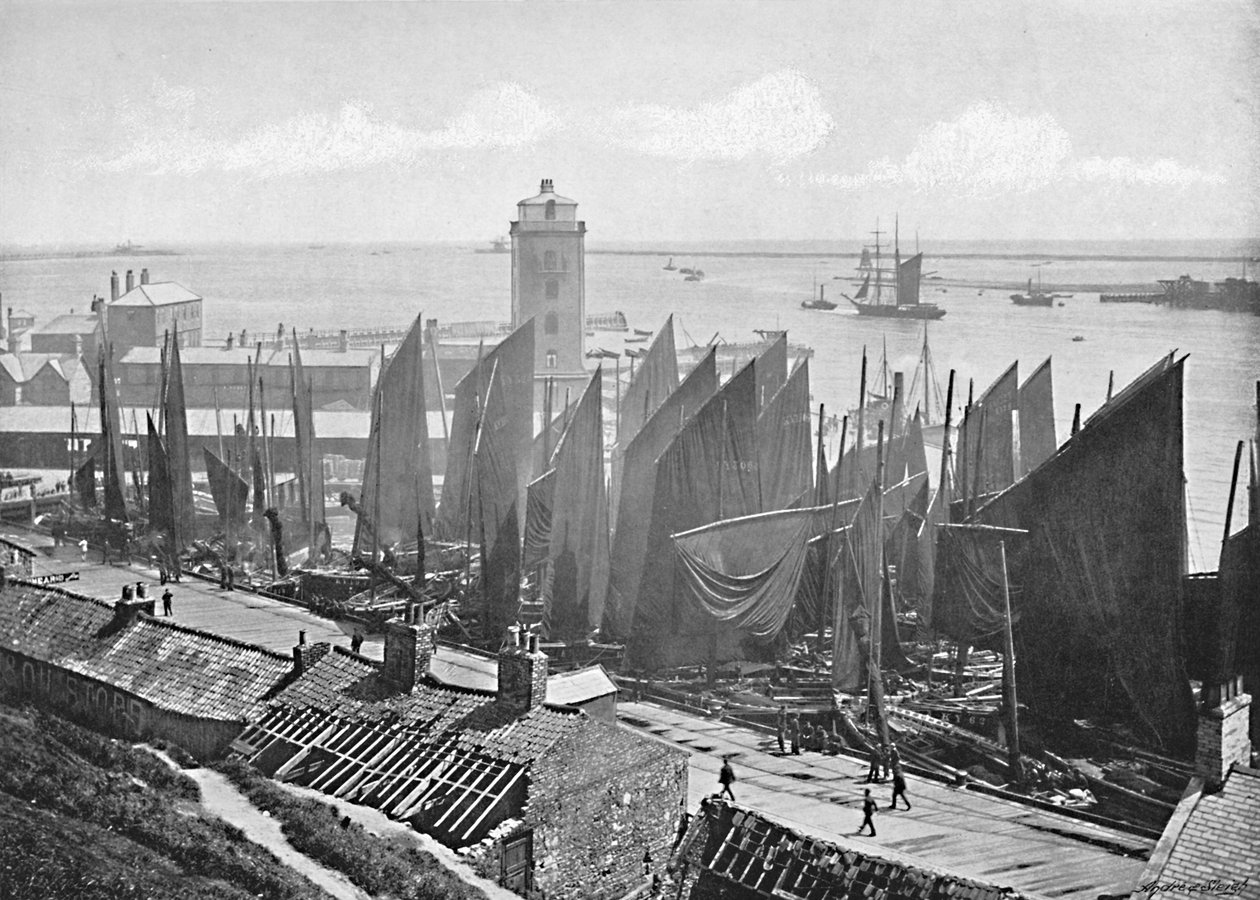 Low Light, North Shields, c1896 by M. Aunty