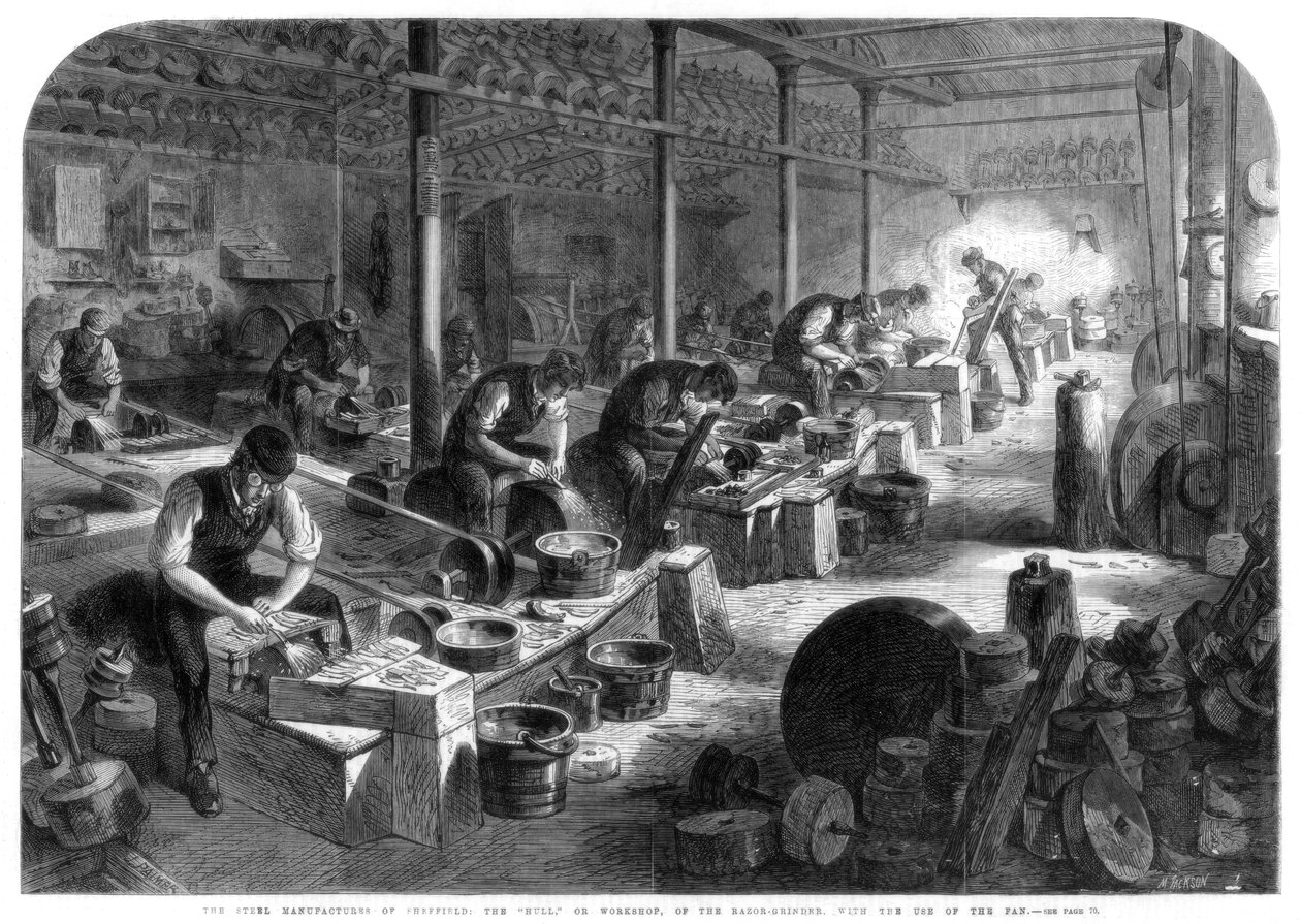 Steel manufactures of Sheffield, Yorkshire by M. Jackson