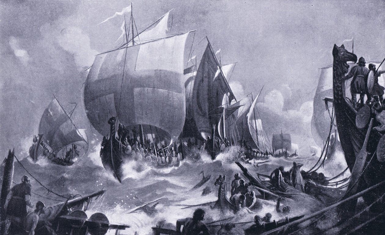The Battle of Helge River AD1025 by M. Mackinlay