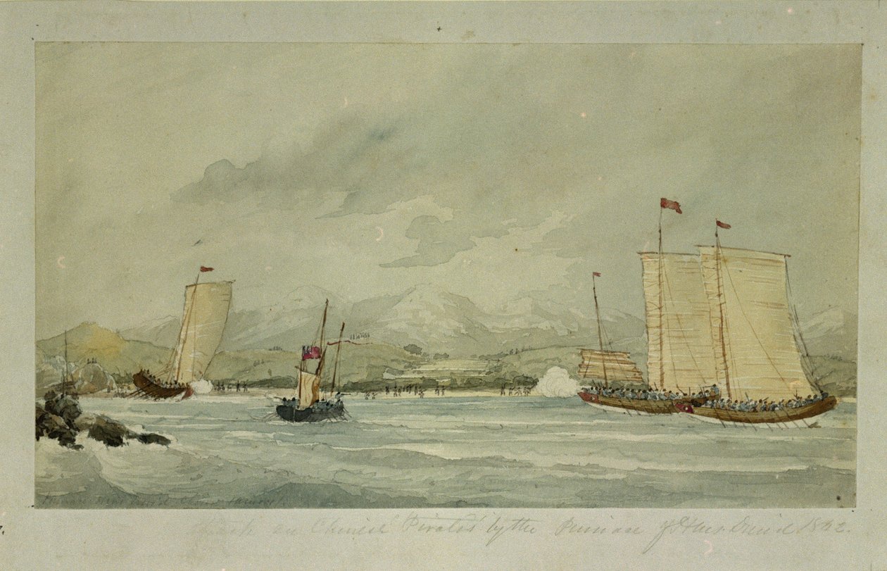 Attack on Chinese Pirates by the Pinnace of HMS 