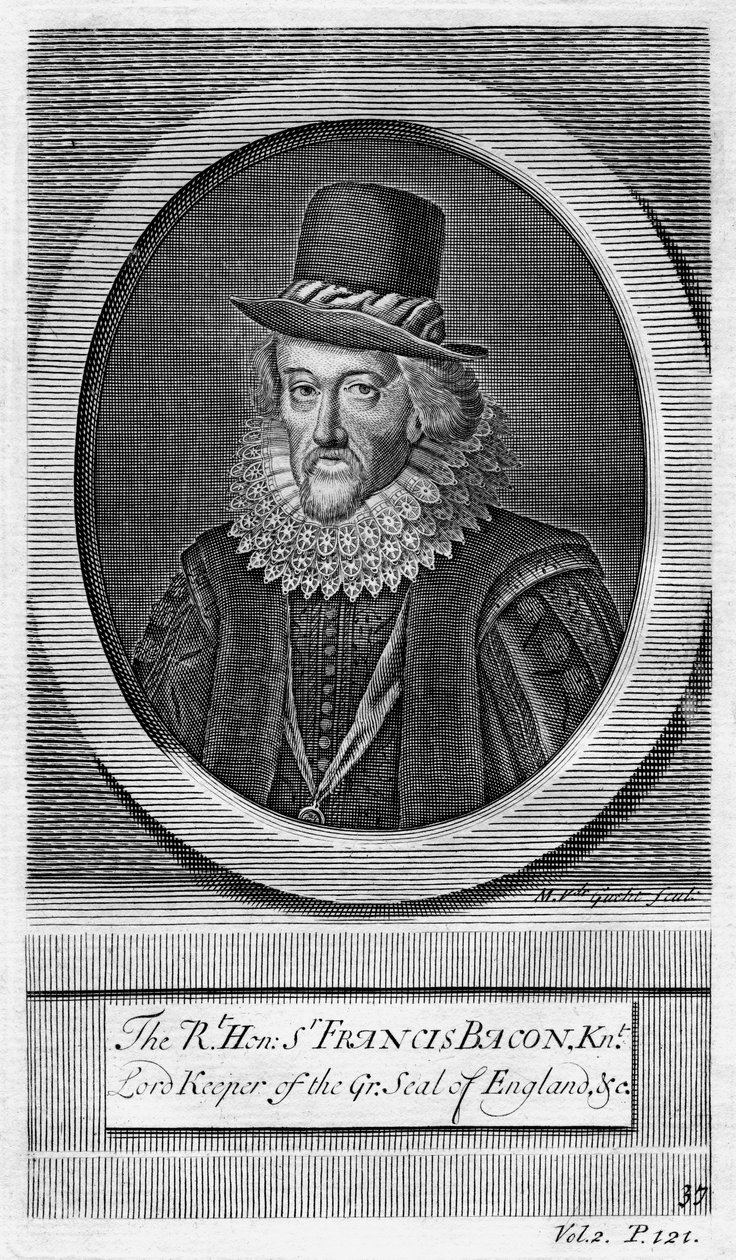 Sir Francis Bacon, Viscount St Albans, English Philosopher, Scientist and Statesman by M. van de Gucht