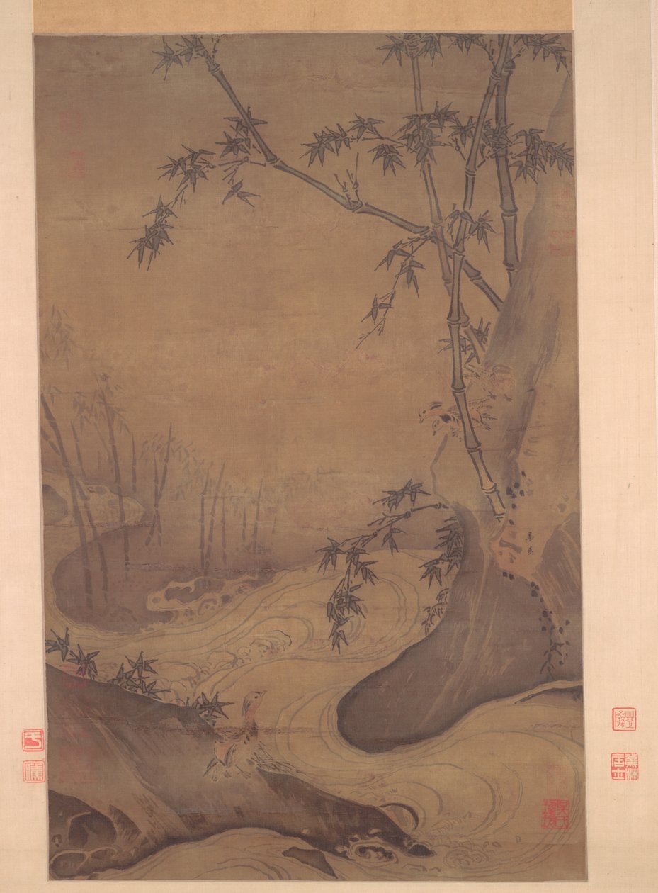 Bamboo and Ducks by a Rushing Stream, 1127-1279 by Ma Yüan