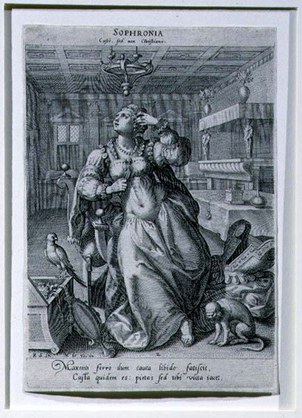 Sophronia, from a series depicting 