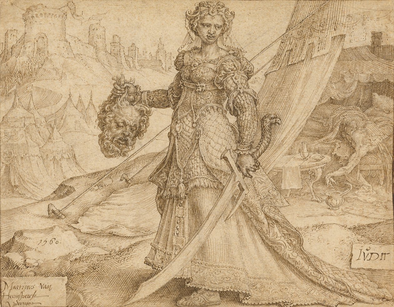 Judith by Maarten van Heemskerck
