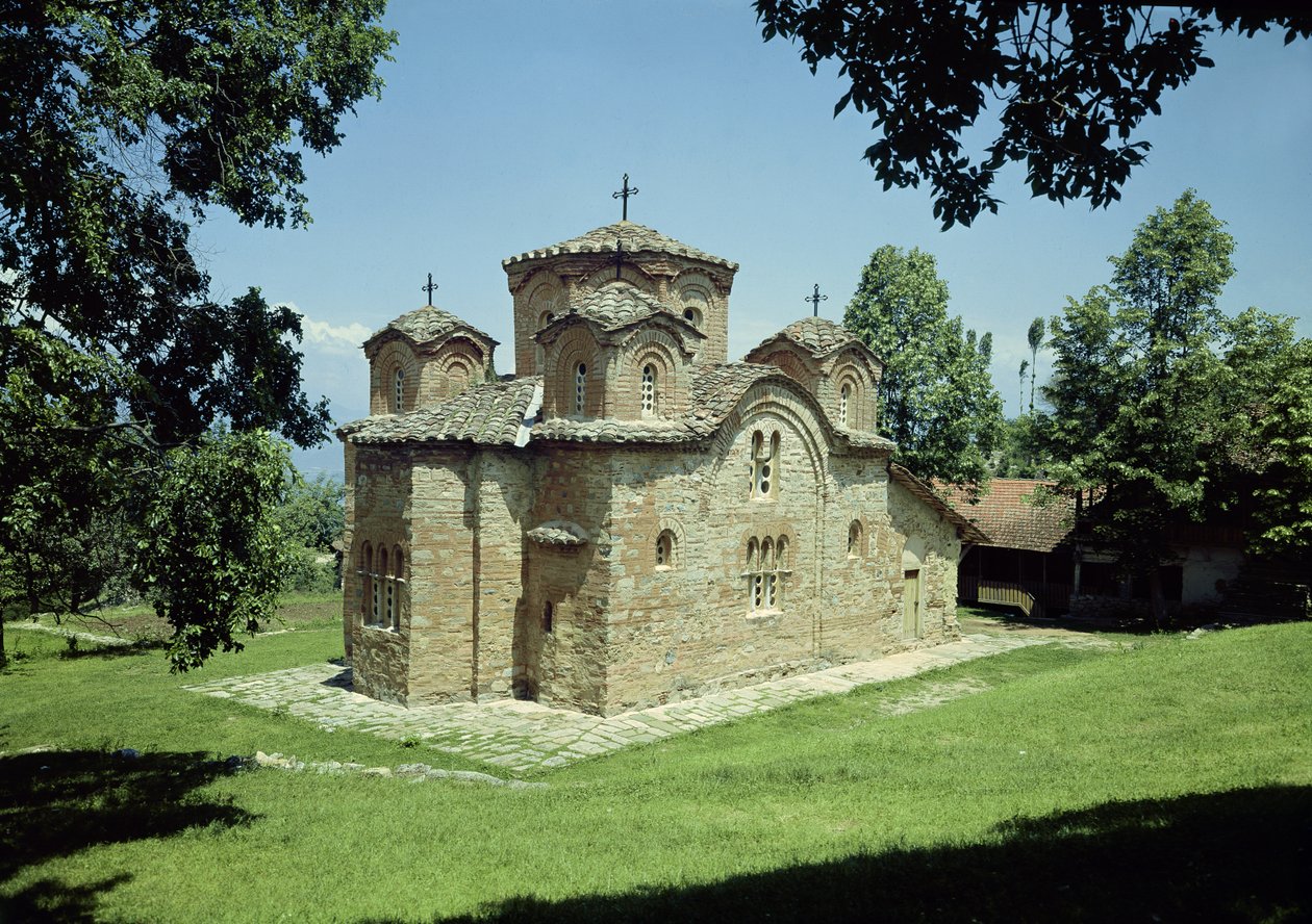 Monastery Church of St. Pantaleimon, Built c.1164 by Macedonian School