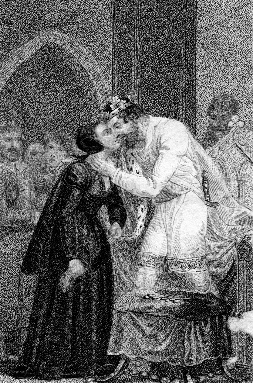 Edward IV receiving the widow