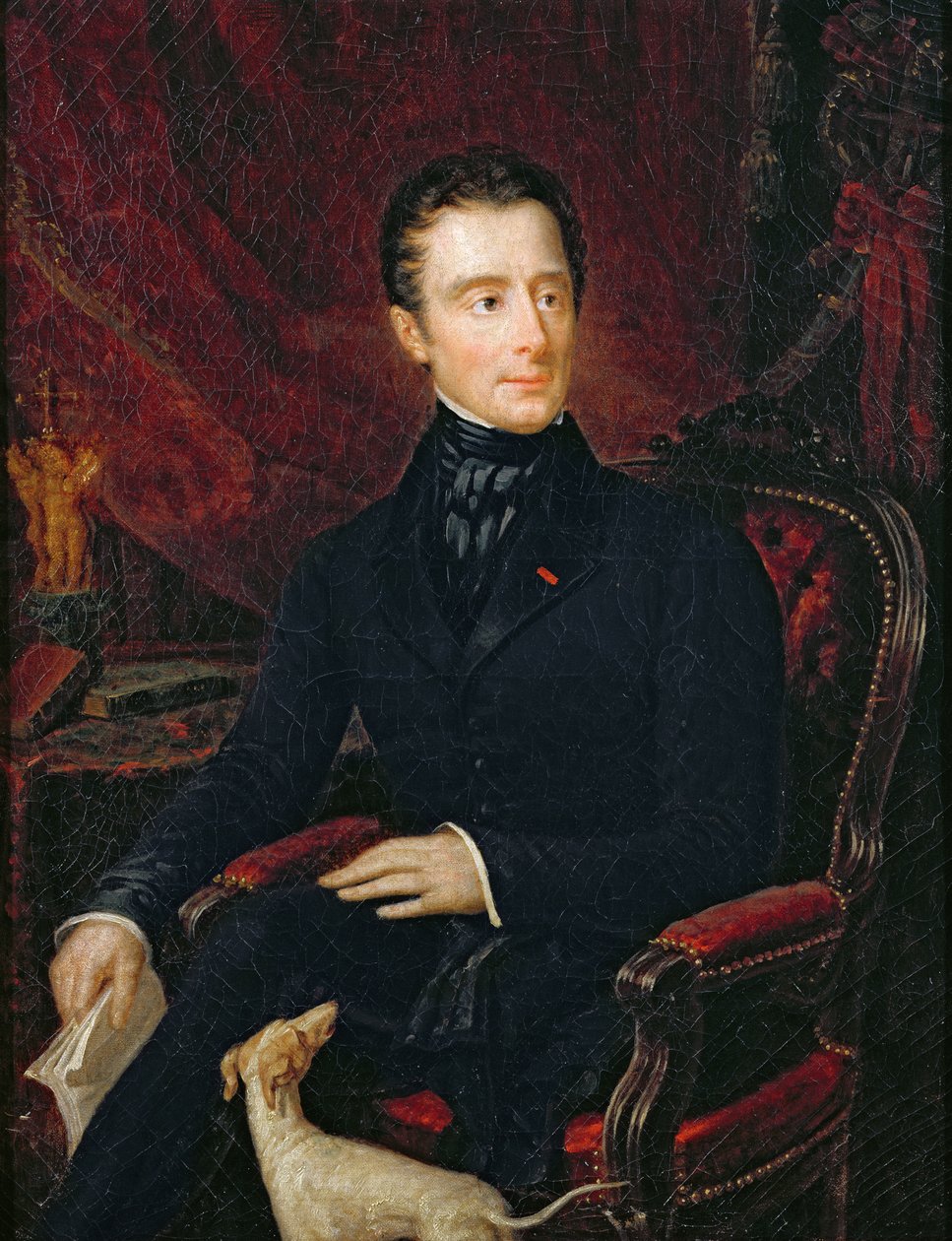 Alphonse de Lamartine by Madame de Lamartine