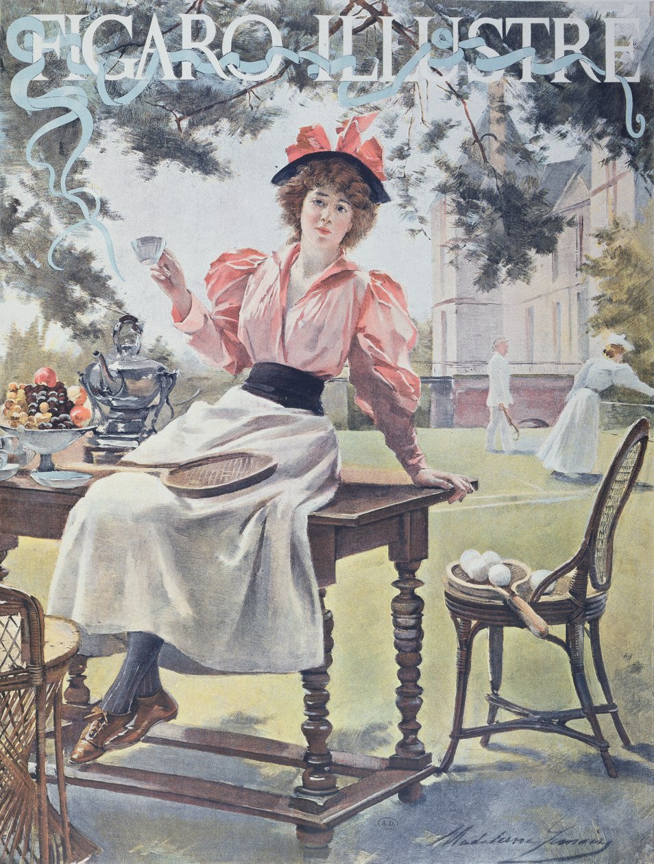 Tennis, Front Cover of 