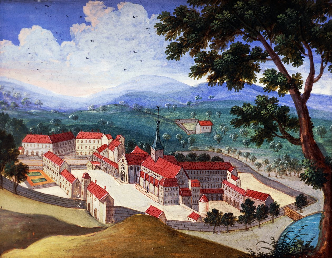 Port-Royal-des-Champs abbey by Madeleine (attr. to) Boullogne