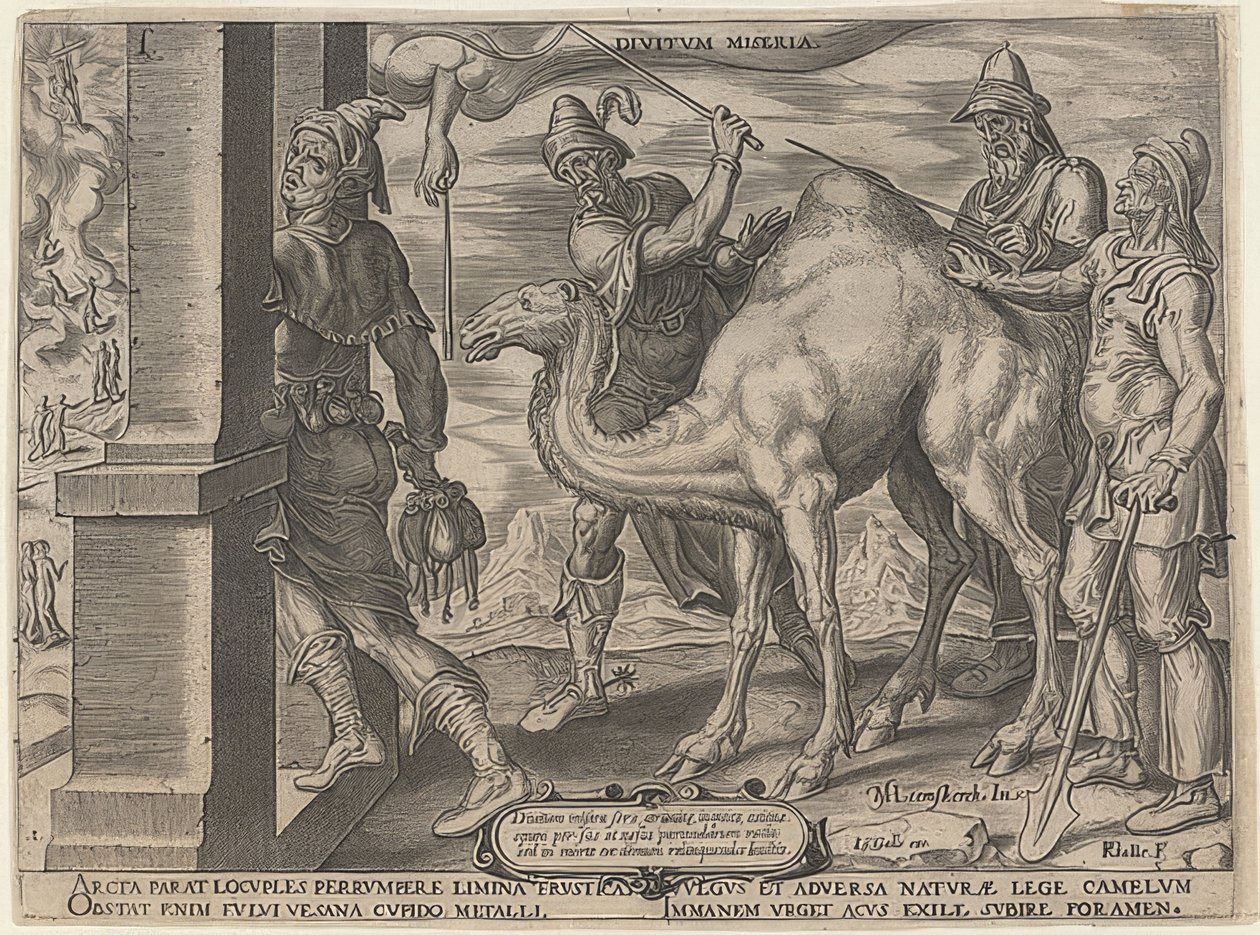 Rich Man and Poor Lazarus by Maerten van Heemskerck