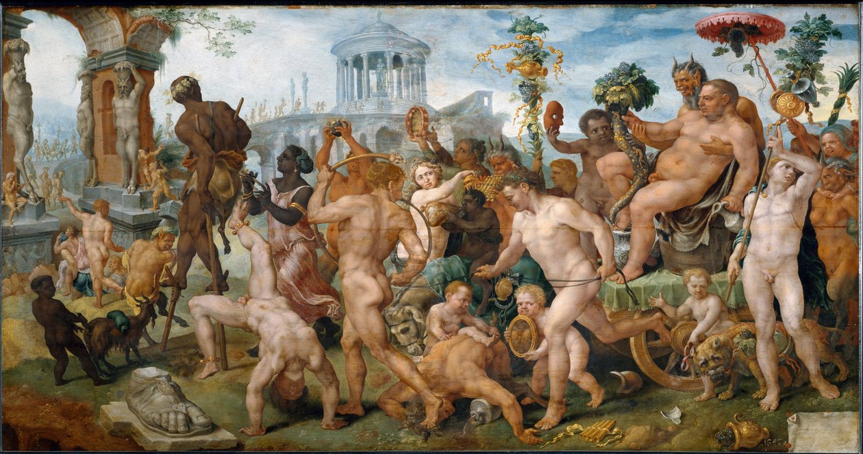 Triumphal Procession of Silene by Maerten van Heemskerck