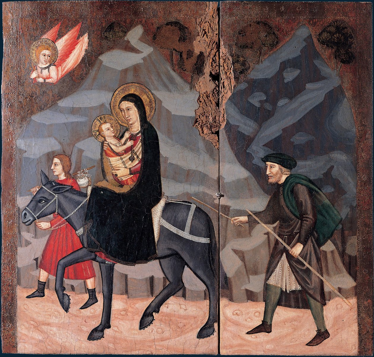 The Flight into Egypt, Second Half of 14th Century by Maestro di Campli