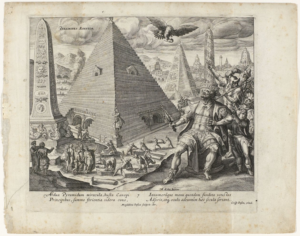 Pyramid of Egypt (The Seven Wonders of the World series) by Magdalena van de Passe