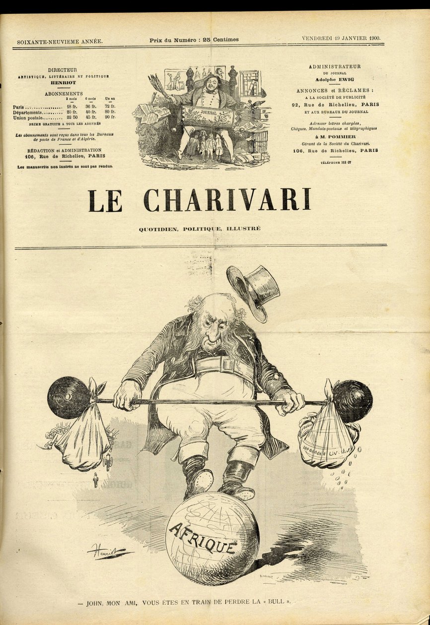Cover of The Charivari by Henri Maigrot