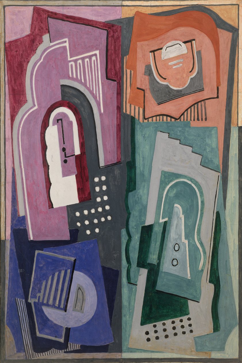 Five Element Composition, c.1929 by Mainie Jellett