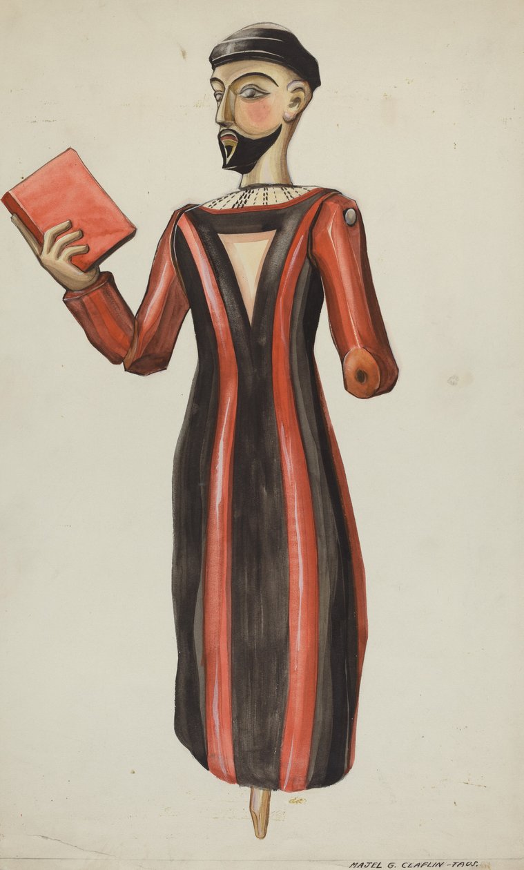Bulto, St. Francis by Majel G. Claflin