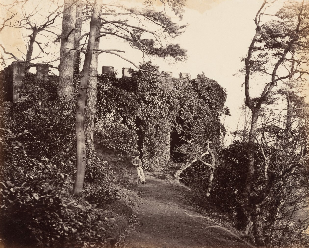 At Winterdyne on the Severn, 1860s by Major Francis Gresley