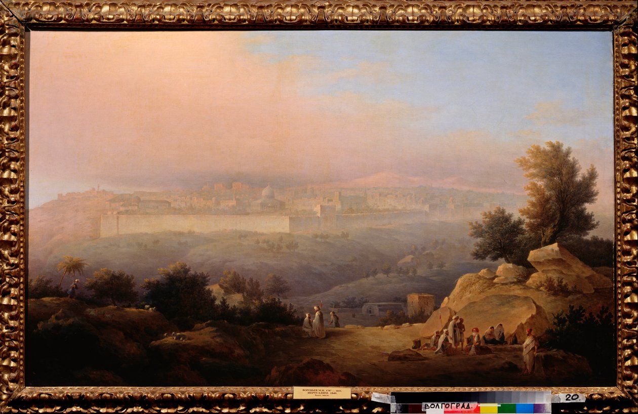 Jerusalem by Maksim Nikiforovich Vorobiev