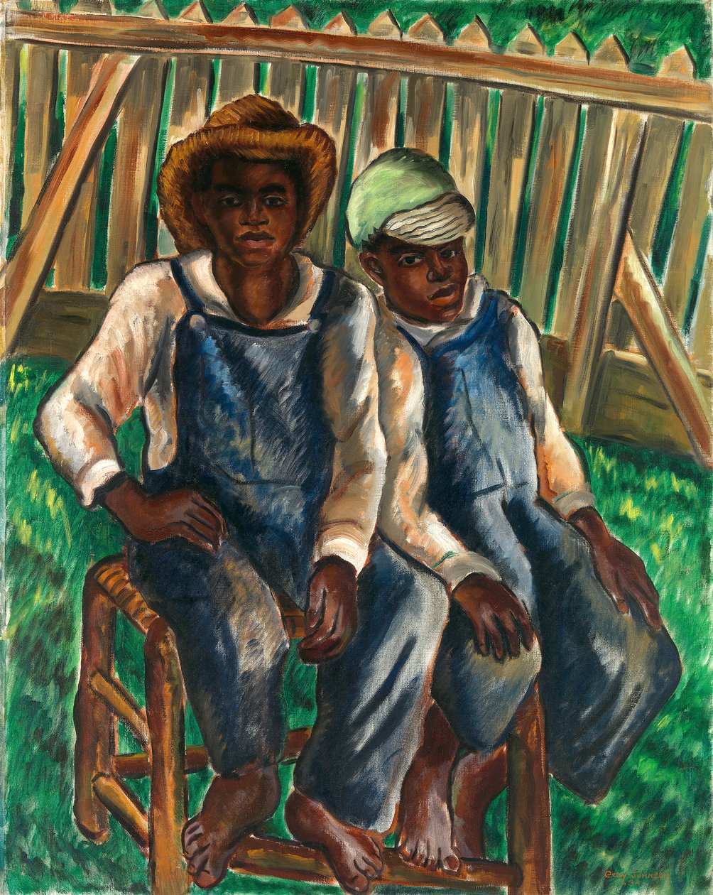 Brothers, 1934 by Malvin Gray Johnson