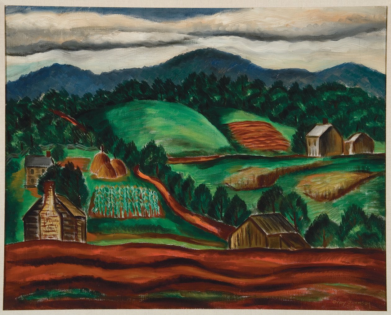 Southern Landscape #4 by Malvin Gray Johnson